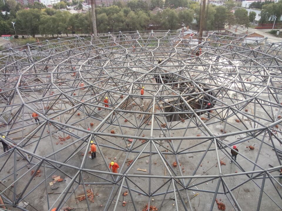 郏县全民健身中心网架